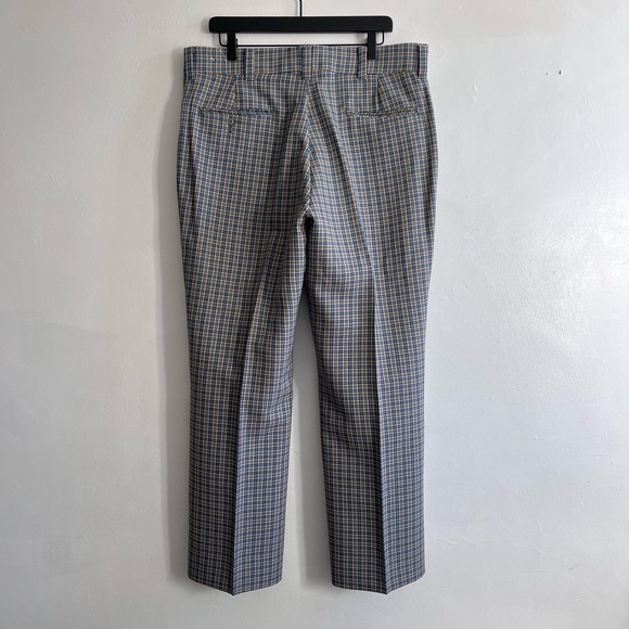 Vintage Men’s Talon Plaid Dress Pants - Picture 4 of 6